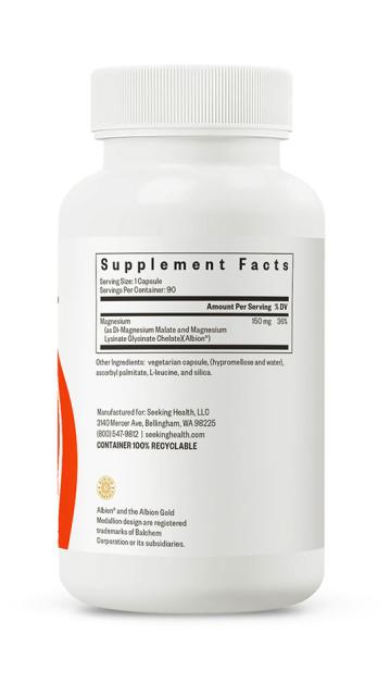 Optimal Magnesium 90 caps-Seeking Health-Matakana Pharmacy