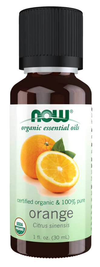 Image of NOW ORGANIC ORANGE OIL (Citrus Sinensis) 30ml