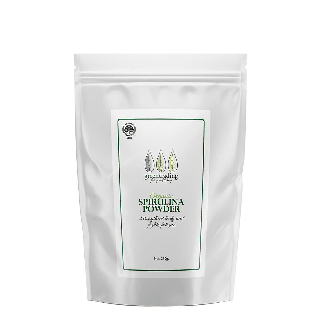 Organic Spirulina Powder 250g-Green Trading-Matakana Pharmacy