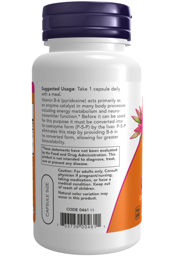 Image of P5P 50mg 90vcaps suggested usage