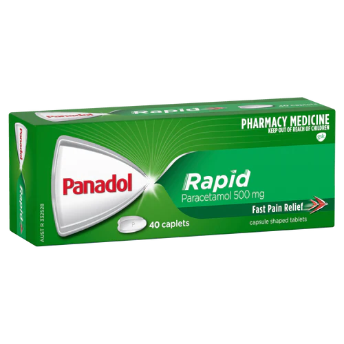 Image of Panadol rapid caplets 40 pack
