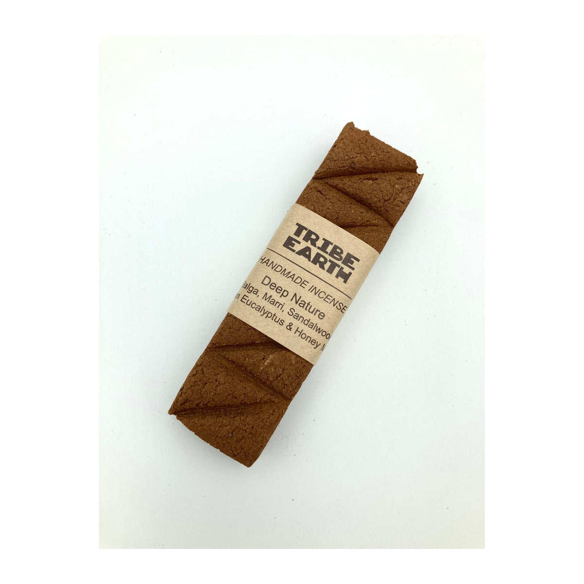 Deep Nature Incense Planks - Sandalwood & Bush Resins in its paper sleeve packaging
