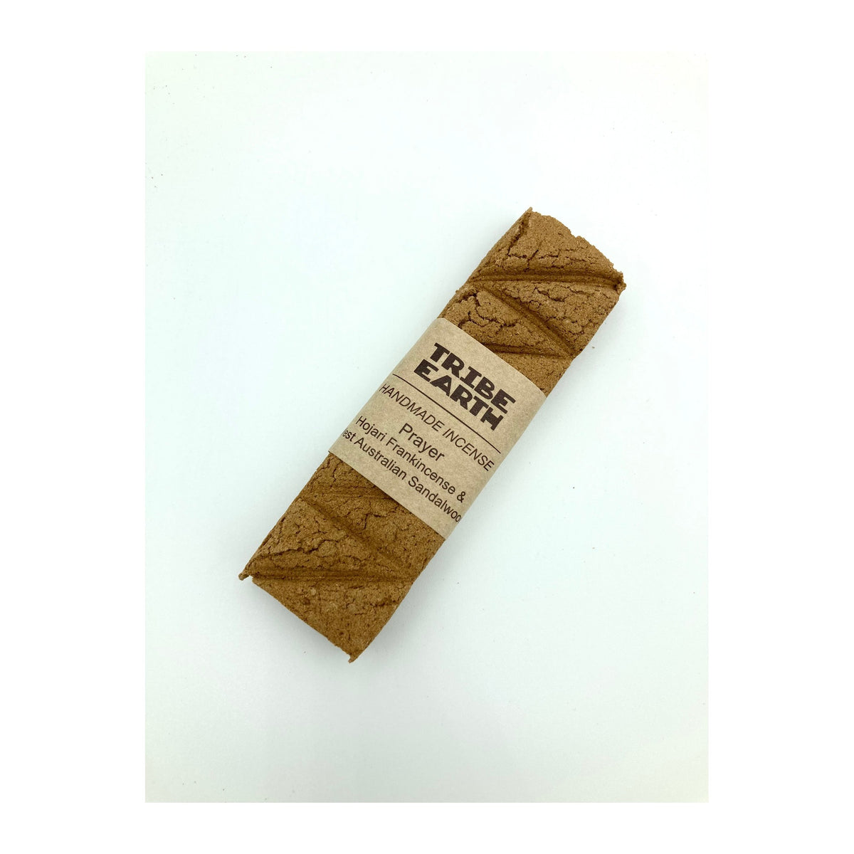 Prayer Incense Planks - Sandalwood & Frankincense in its paper sleeve packaging