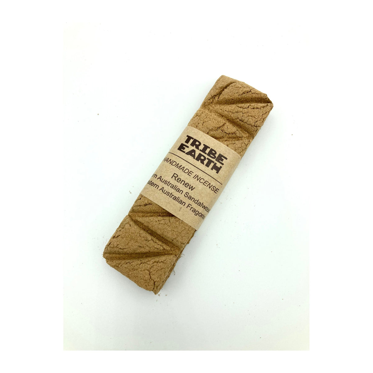 Renew Incense Planks - Sandalwood, Honey Myrtle & Fragonia in its paper sleeve packaging