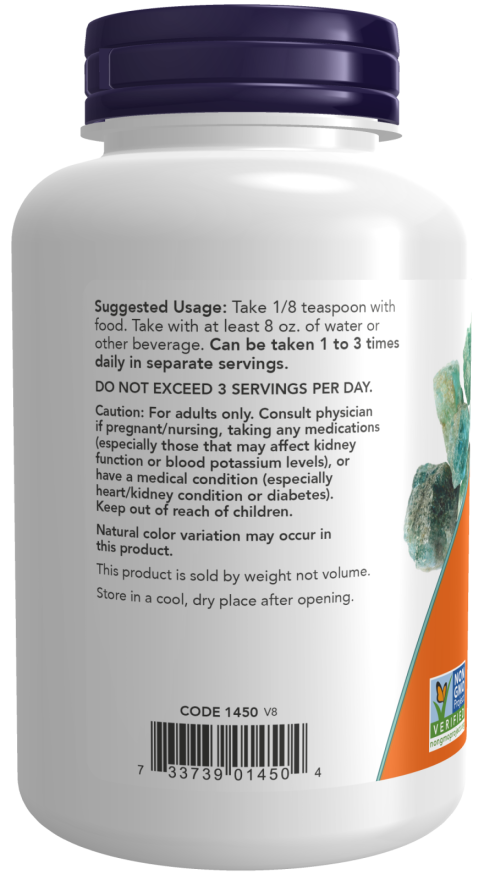 Image of Potassium Chloride Powder 227g suggested usage