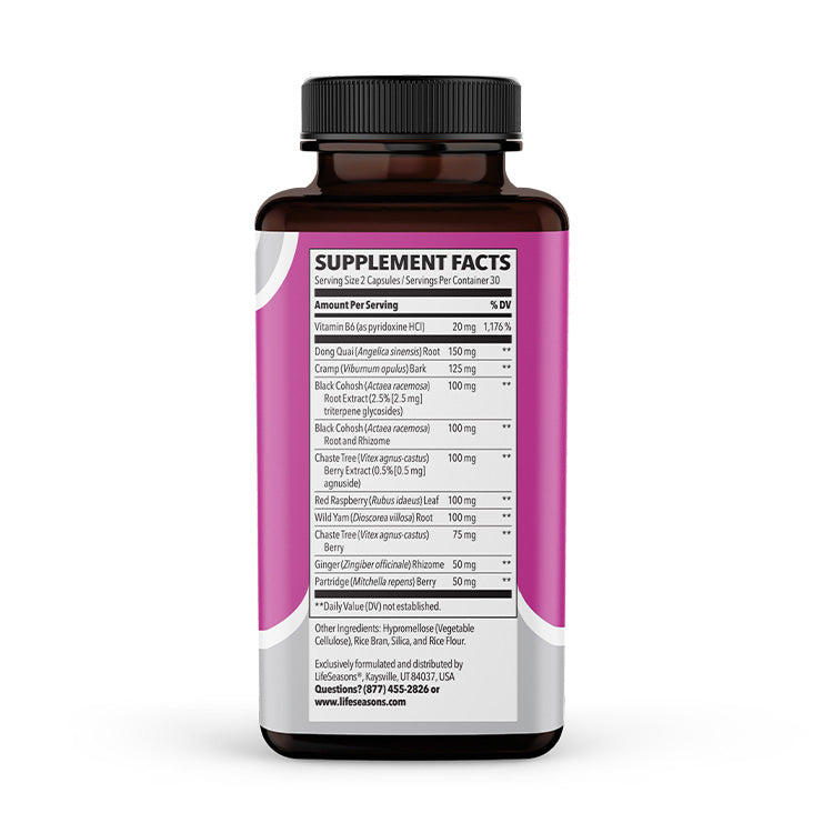 Image of PreMense-T 60vcaps supplement facts