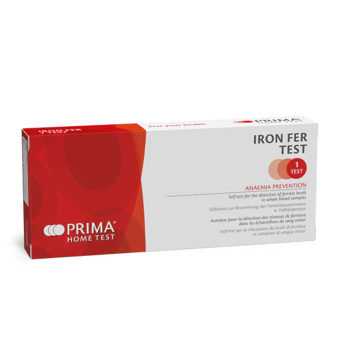 Prima Iron FER Test 1pk-Prima Home Tests-Matakana Pharmacy
