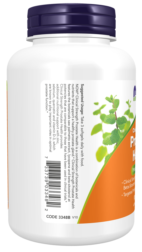 Image of Prostate Health Clinical Strength 90sgcaps suggested usage