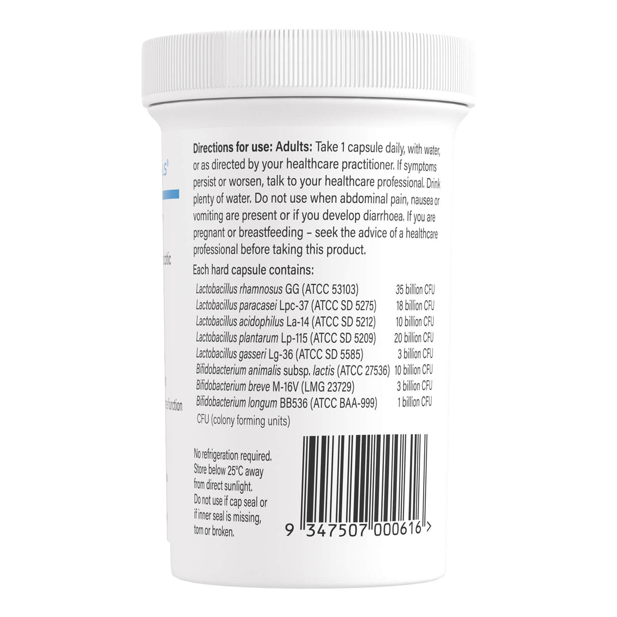 Image of Pro8-Frte 60 caps ingredients