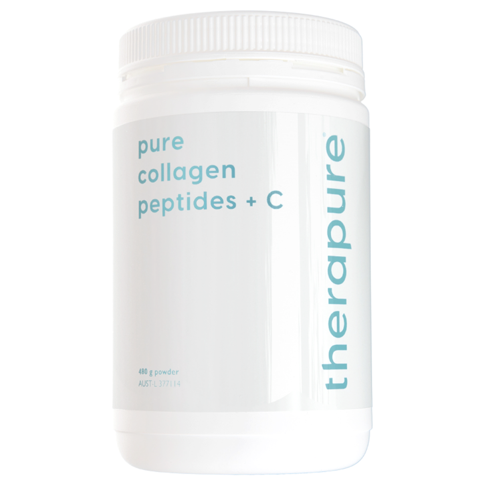 Image of THERAPURE pure collagen peptides + C Powder 480g