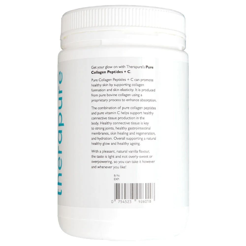 Image of THERAPURE pure collagen peptides + C Powder information