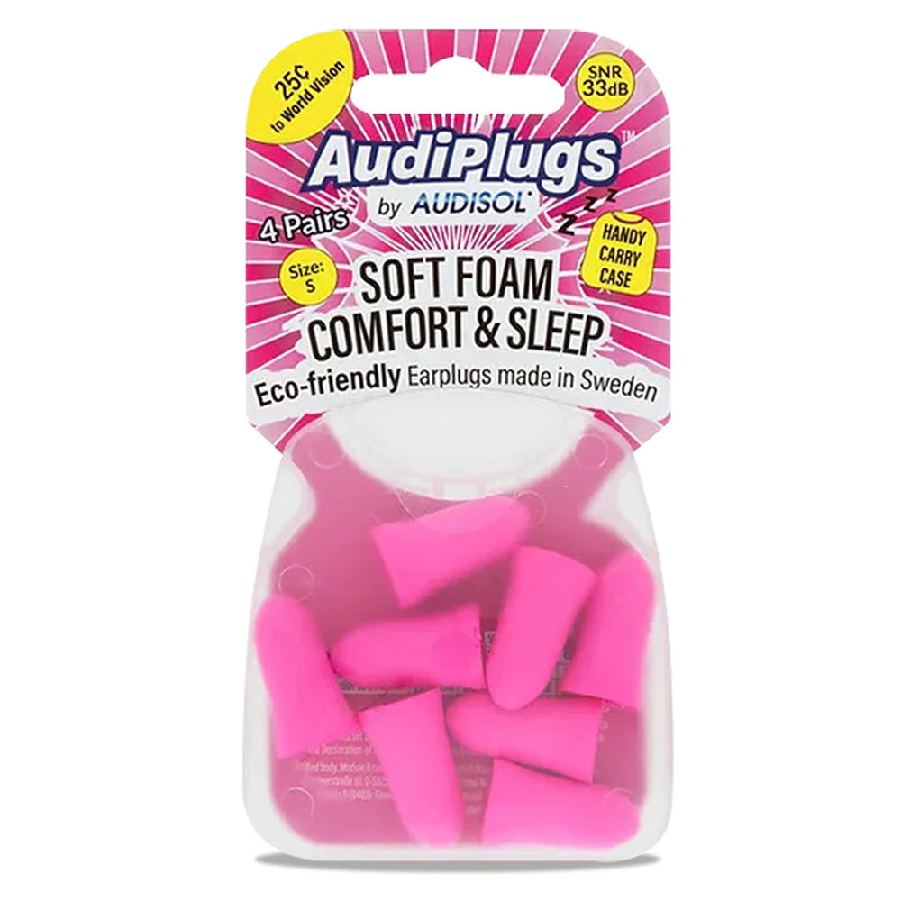 Soft Foam Comfort & Sleep 8 Pack | Earplugs-Audisol-Matakana Pharmacy