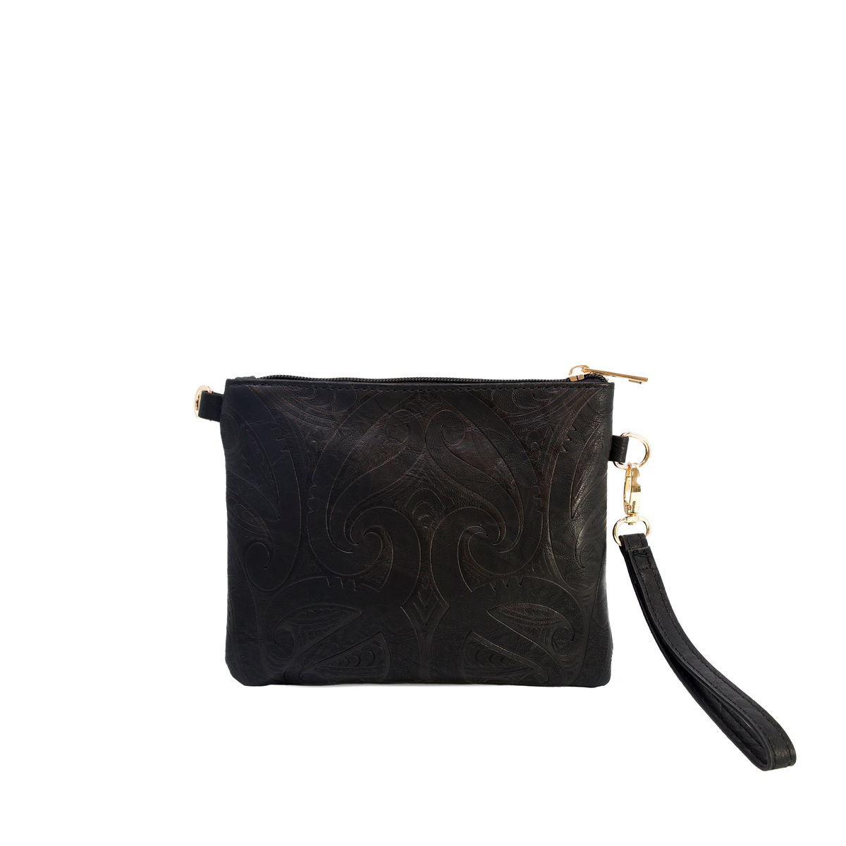Miriama Grace-Smith Viaduct Bag 19.5x15.5cm Black