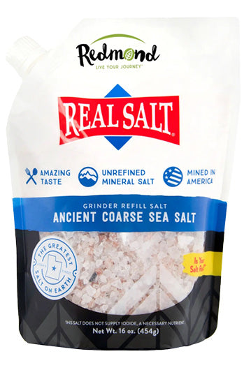 RealSalt Refill Pouch Coarse 454g-Matakana Pharmacy