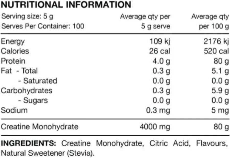 Switch Flavoured Creatine 20 Sachets | Red Raspberry-Switch Nutrition-Matakana Pharmacy