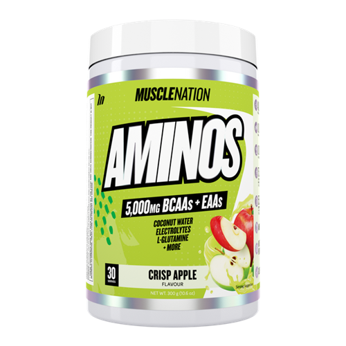 Aminos Crisp Apple 300g-MuscleNation-Matakana Pharmacy