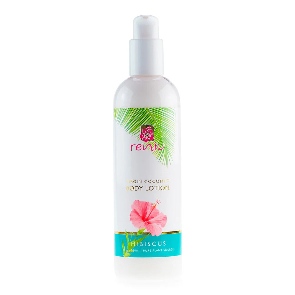 Hibiscus Hydrating Body Lotion 354ml-Reniu by Pure Fiji-Matakana Pharmacy