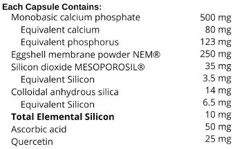 Image of Reparen Joint Care+ ingredients