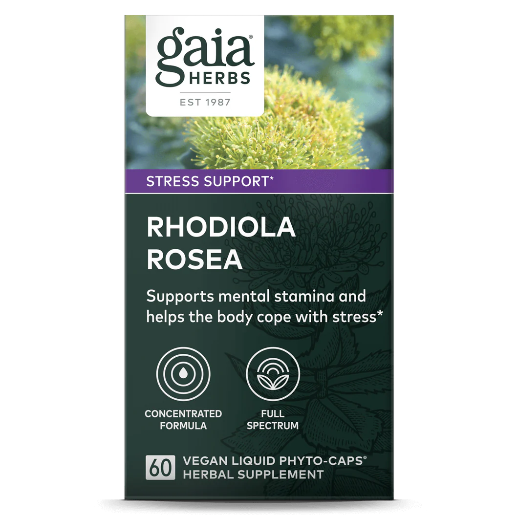 Gaia Herbs Rhodiola Rosea, product photo