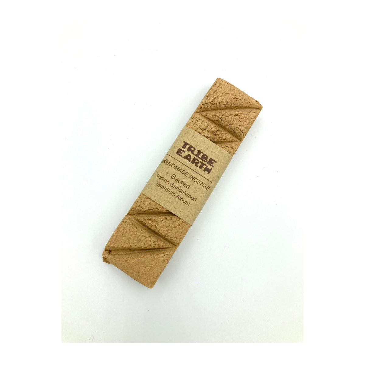 Sacred Incense Planks - Pure Indian Sandalwood in its paper sleeve packaging