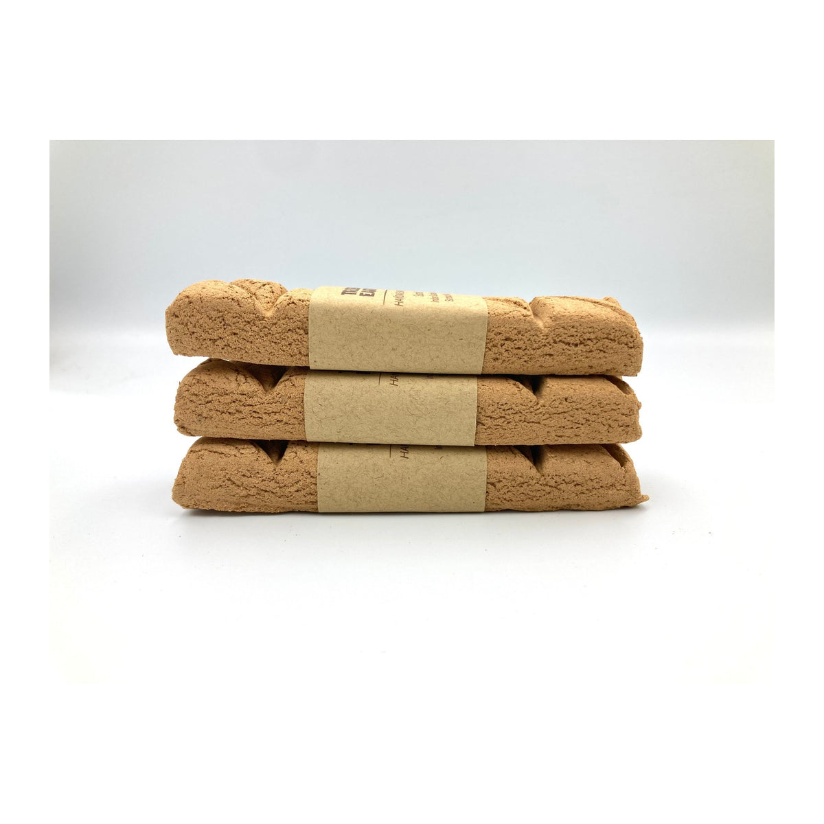Sacred Incense Planks - Pure Indian Sandalwood incense planks unwrapped, showing the pressed plant material