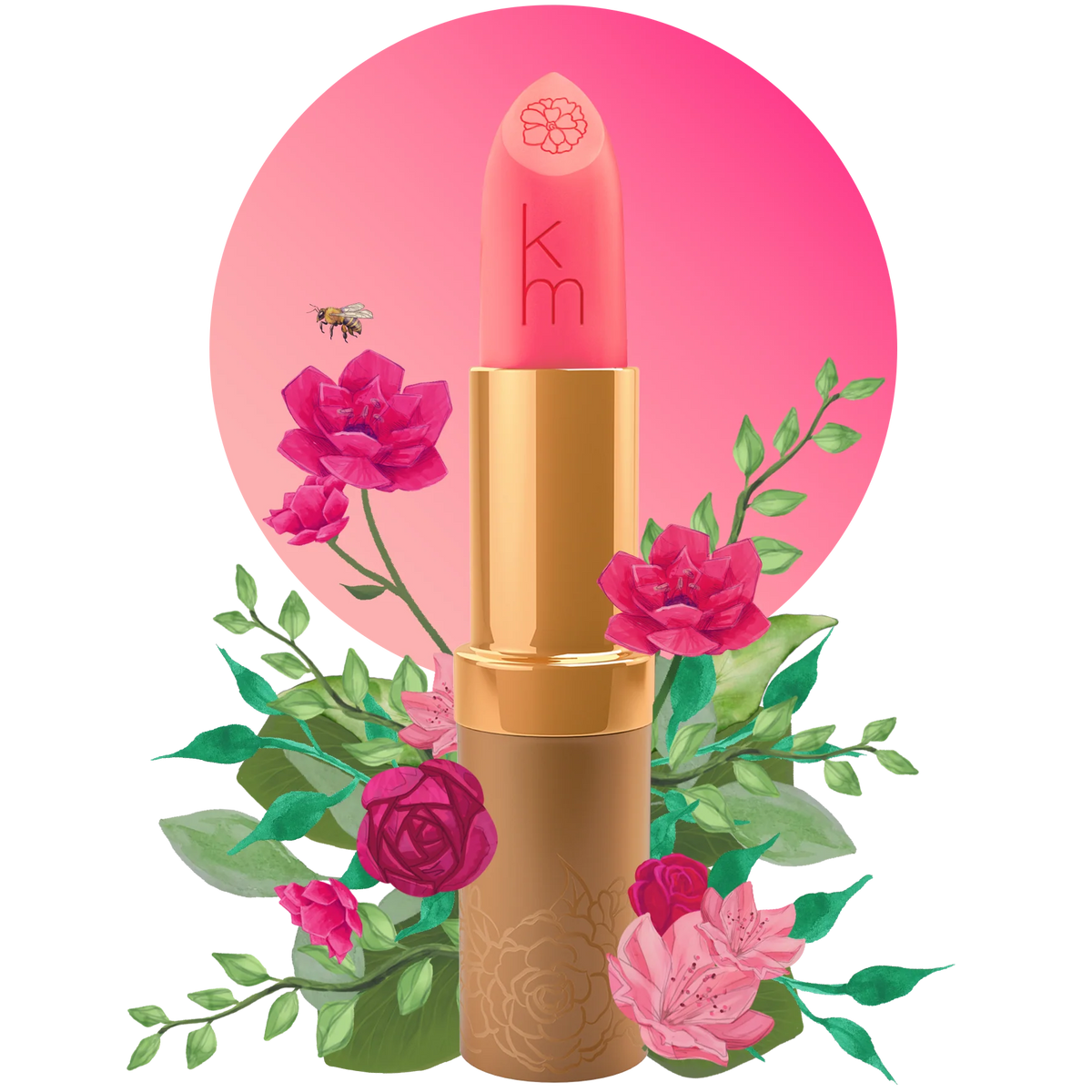 Rose Quartz Magic Lip Stain Natural Lipstick-Karen Murrell-Matakana Pharmacy