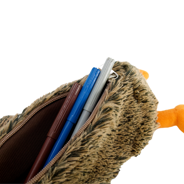 Soft Toy Pencil Case Kiwi-Moana Road NZ-Matakana Pharmacy