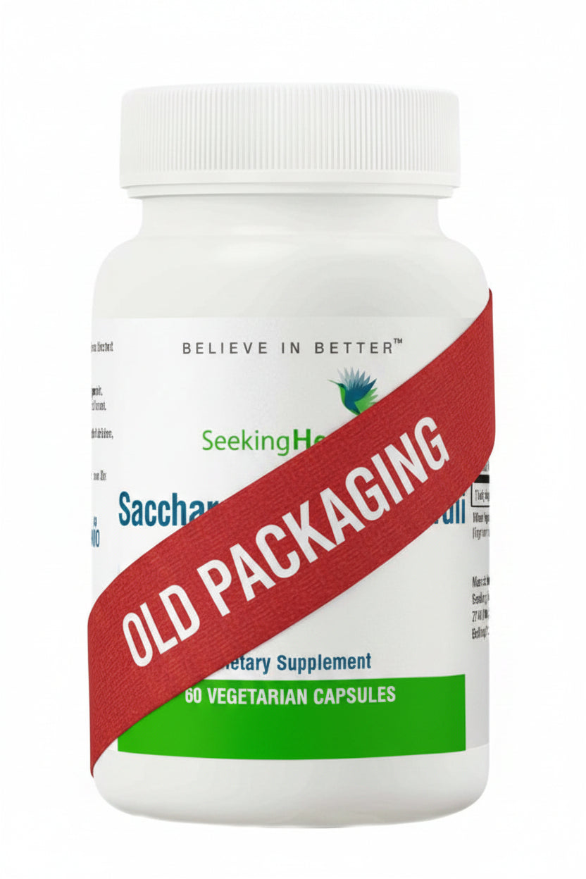Saccharomyces Boulardii 60caps-Seeking Health-Matakana Pharmacy