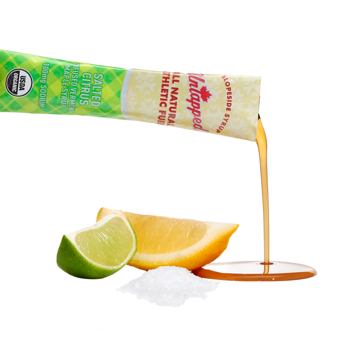 UnTapped Gels Salted Citrus Maple Syrup Box of 20 x 30ml Gels