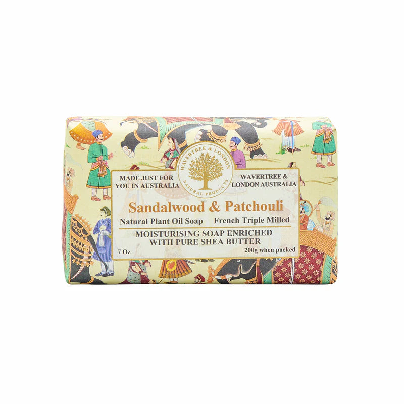 Image of Sandalwood & Patchouli Soap Bar 200g