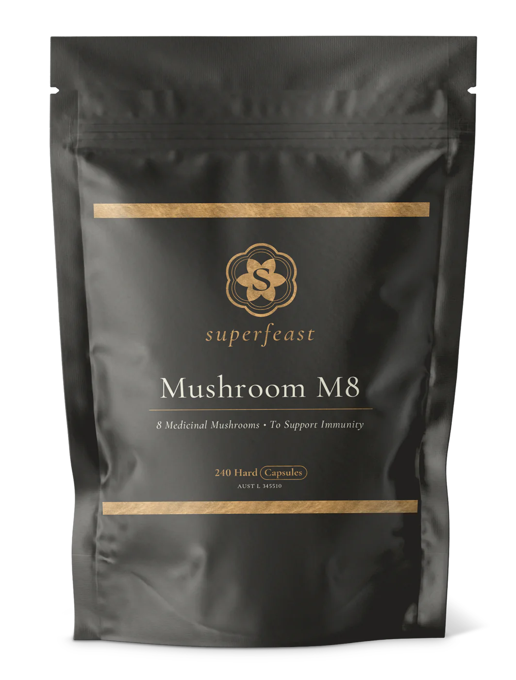 Mushroom M8 240 Caps-Matakana Pharmacy