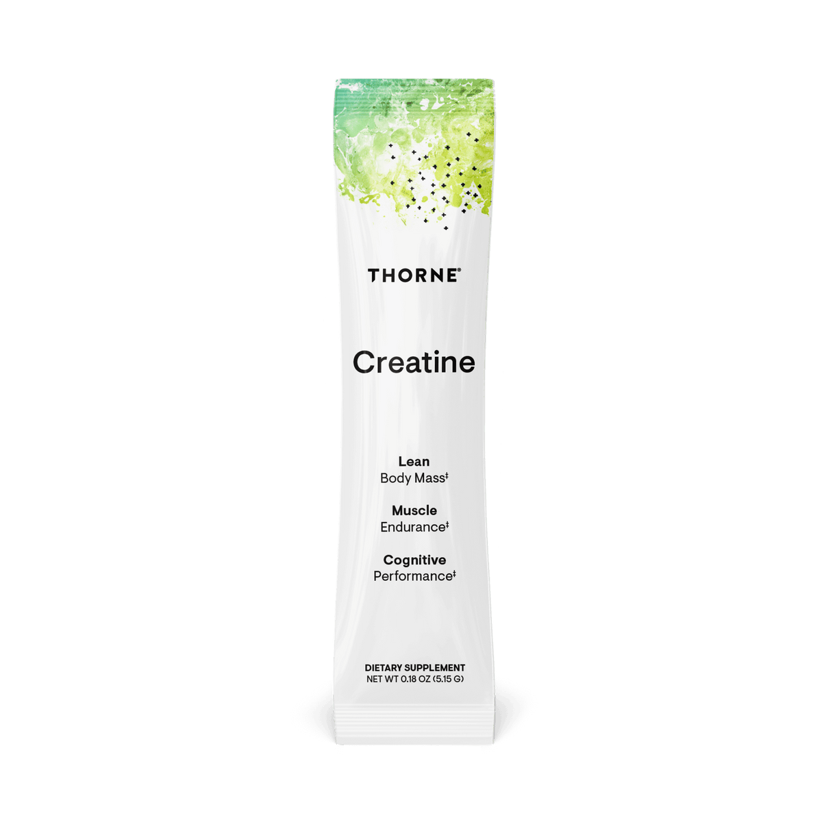 Creatine Unflavoured Travel Pack 30 Sticks-Thorne-Matakana Pharmacy