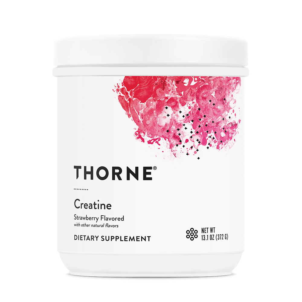 Creatine Strawberry Powder (60 Serves) 372g-Thorne-Matakana Pharmacy