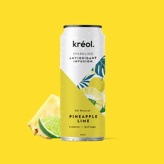 Antioxidant Infusion Pineapple Lime 330ml-KREOL-Matakana Pharmacy