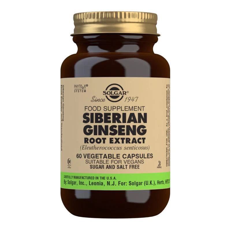 Image of SOLGAR Ginseng Siberia Root Extract 60 caps