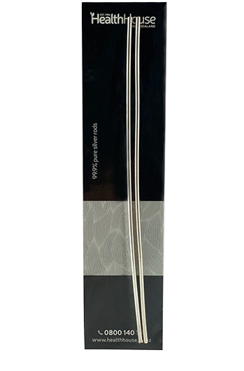 Silver Rods 1 Pair-Matakana Pharmacy