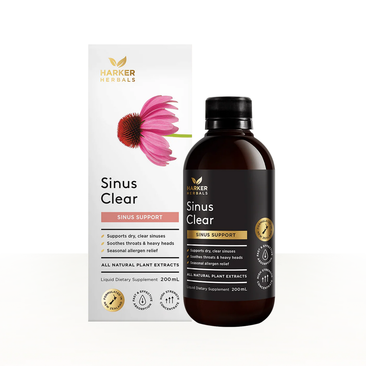 HHP Sinus Clear 200ml-Harker Herbals-Matakana Pharmacy