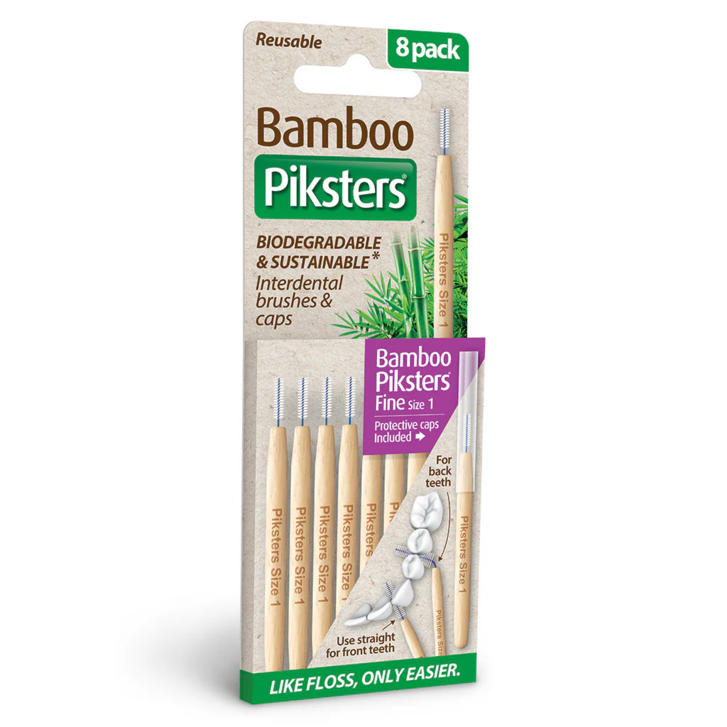 Piksters Bamboo Size 1 Prpl 8pk-Piksters-Matakana Pharmacy