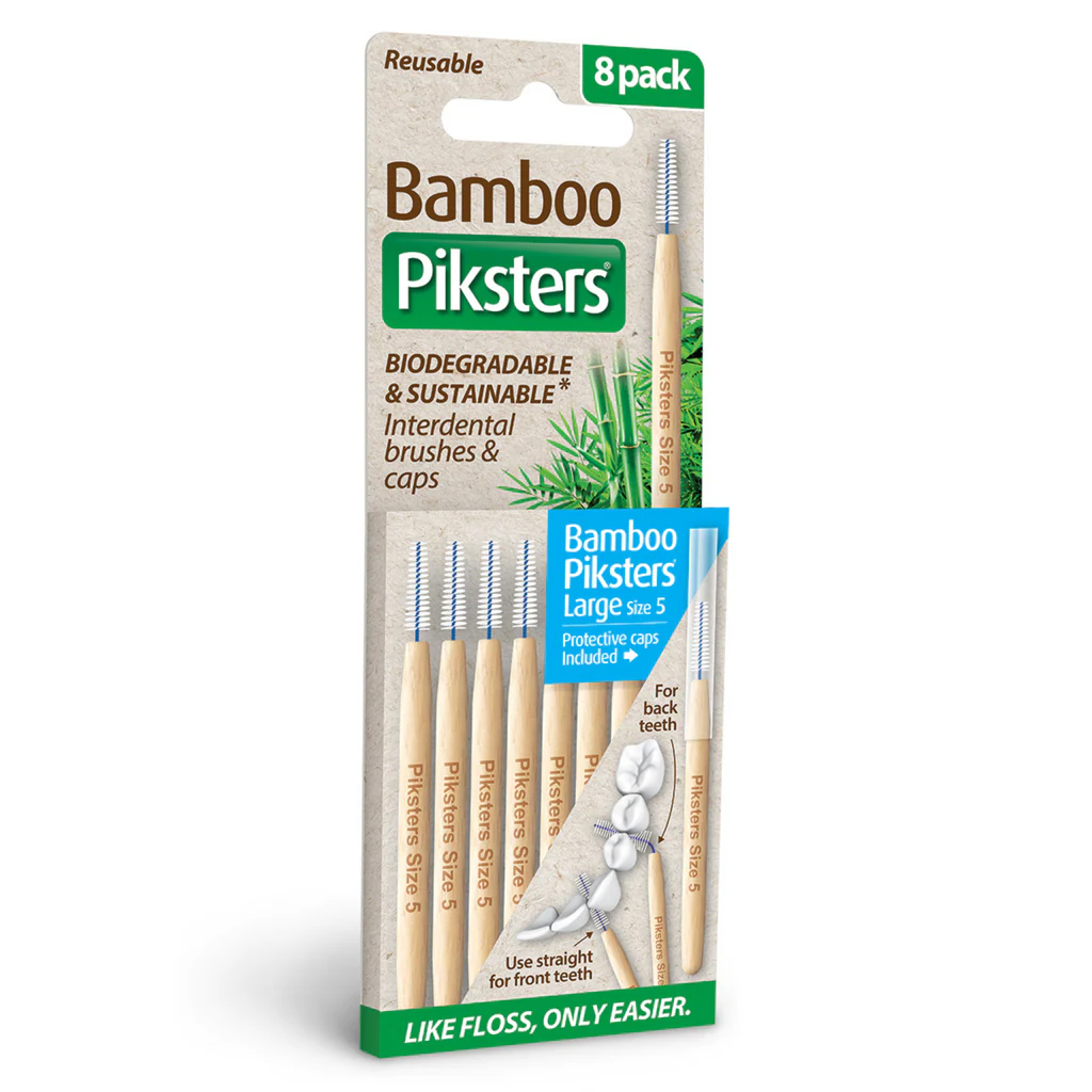 Piksters Bamboo Size 5 Blue 8pk-Piksters-Matakana Pharmacy