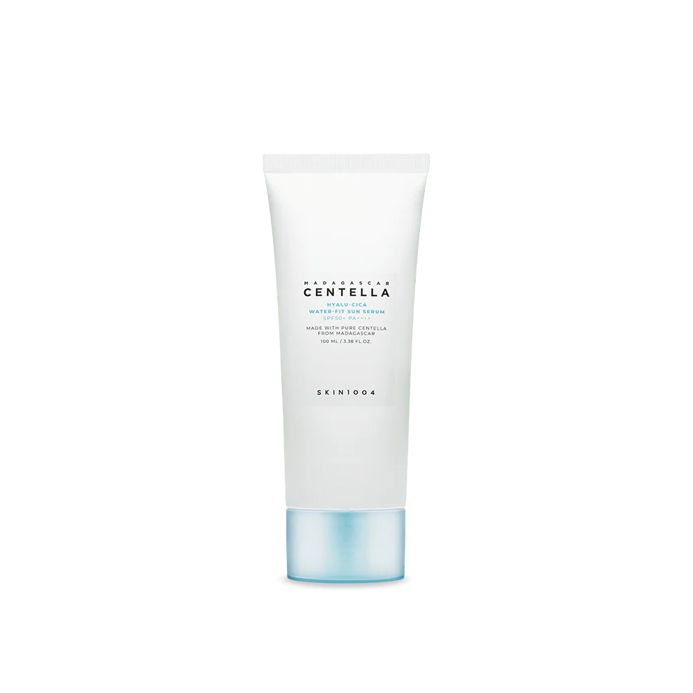 LARGE Madagascar Centella Hyalu-Cica Water Fit Sun Serum100mL-SKIN1004-Matakana Pharmacy