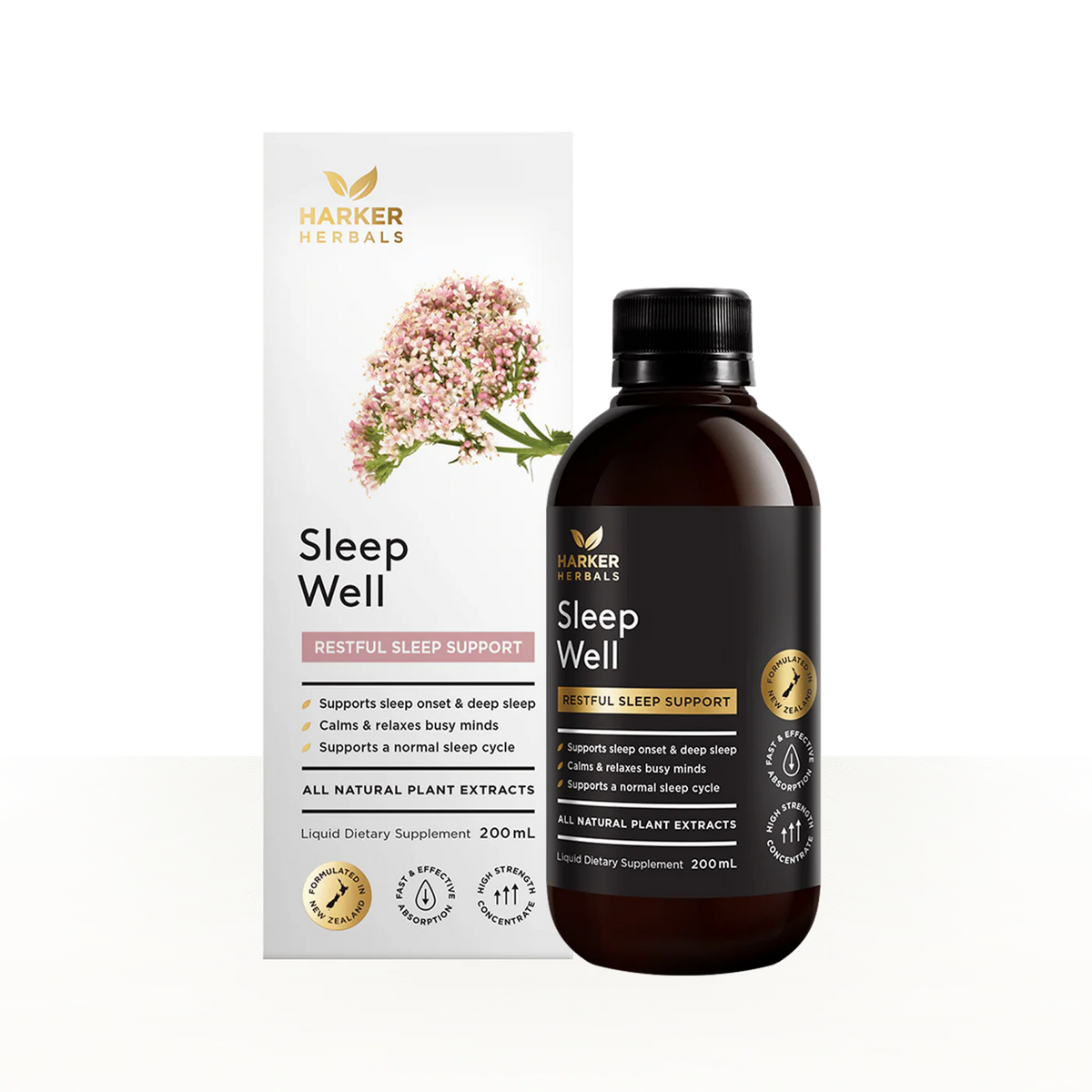 HHP Sleep Well 200ml-Harker Herbals-Matakana Pharmacy