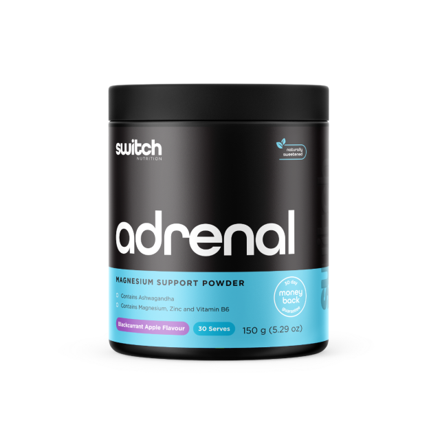 Switch Adrenal Magnesium 150g | Blackcurrant Apple-Switch Nutrition-Matakana Pharmacy
