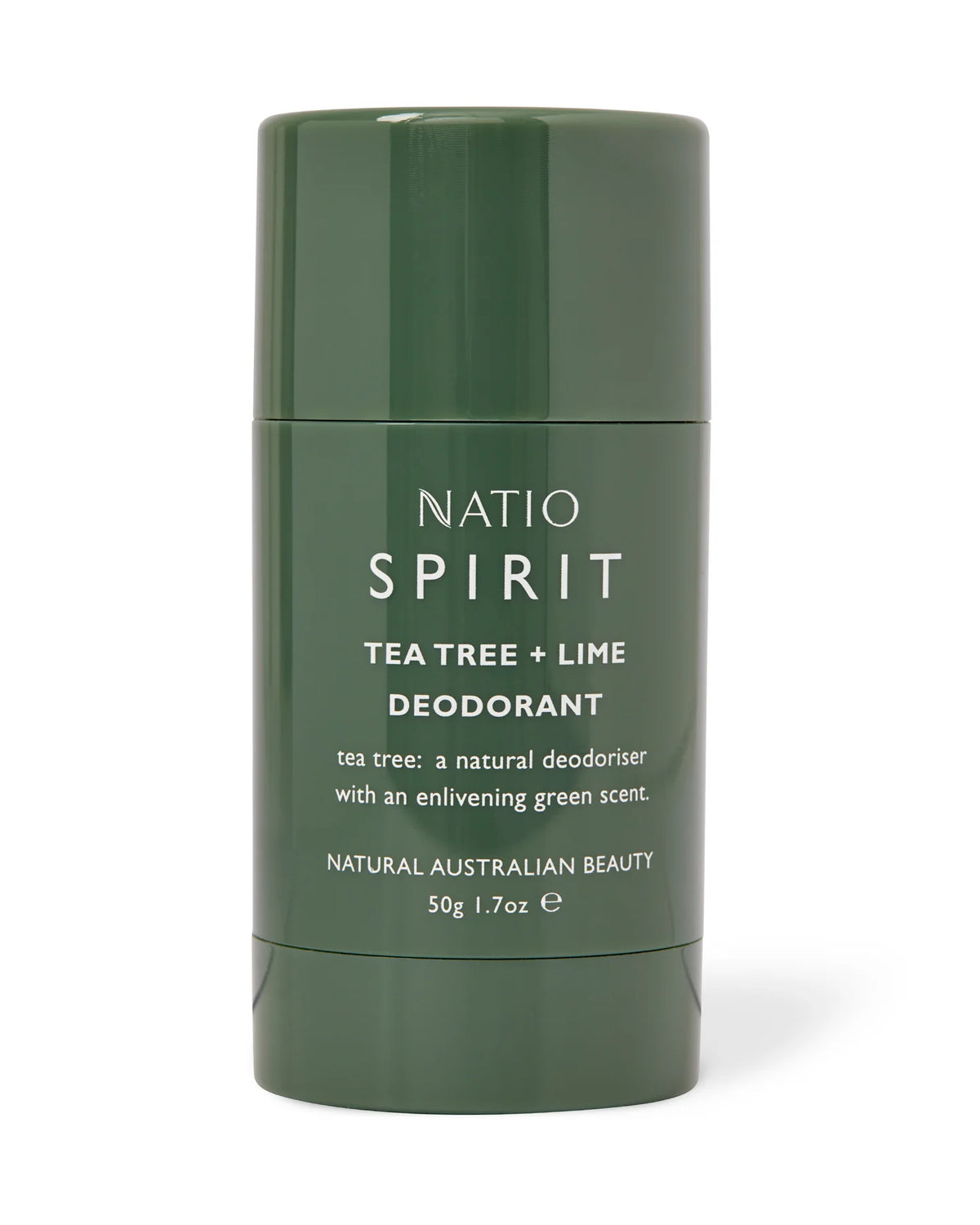 Image of NATIO Spirit Tea Tree and Lime Deodorant 50g