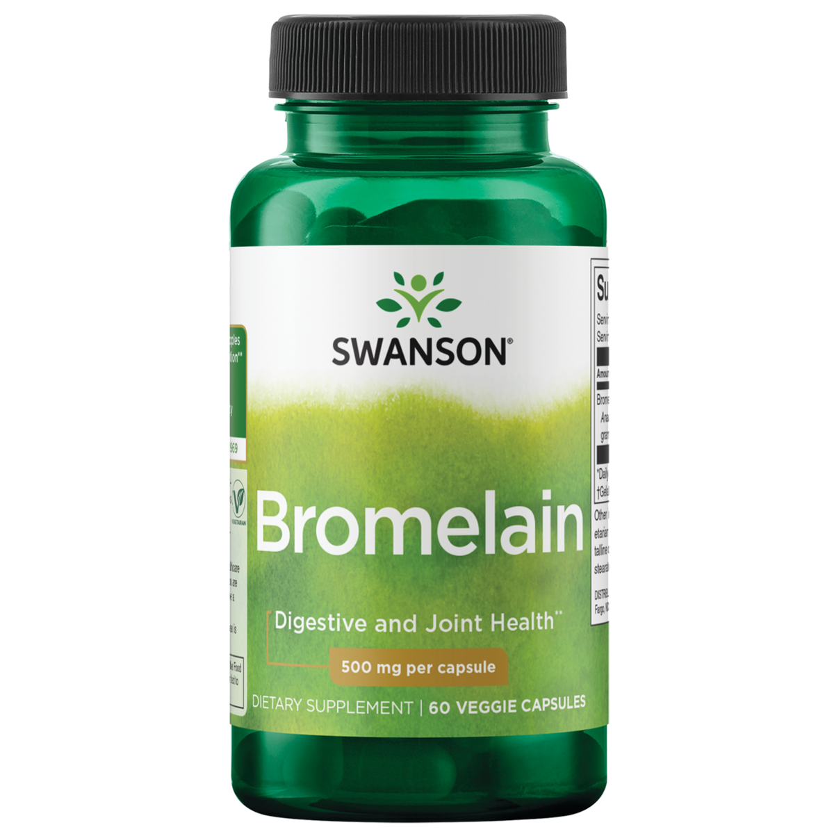 Image of Swanson  Bromelain 500mg 60 caps