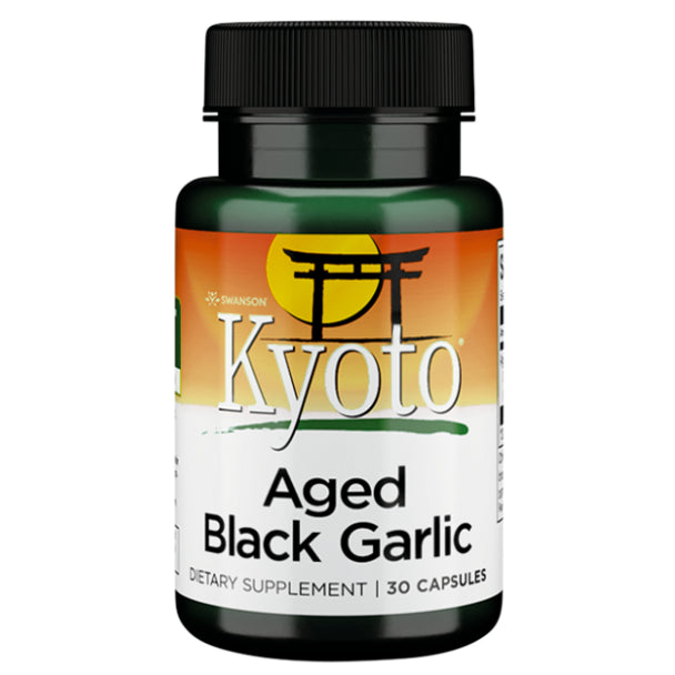 Image of Aged Black Garlic 650mg 30caps