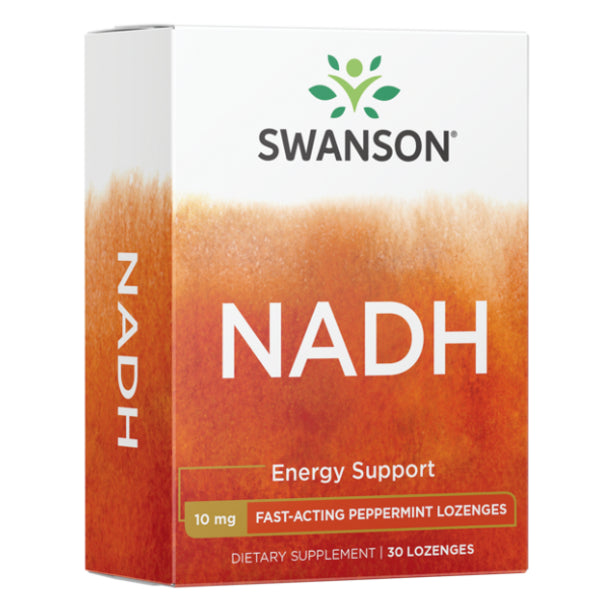 Image of NADH - Fast-Acting Peppermint Lozenges 10mg 30 lozenges