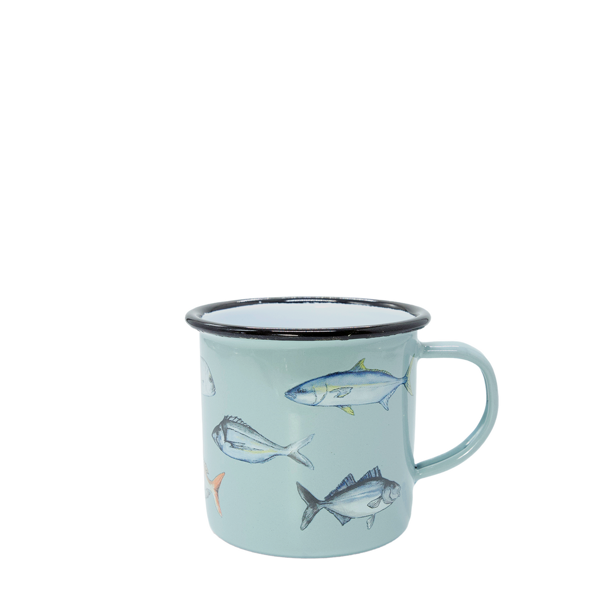 Enamel Mug Small NZ Fishing Club-Matakana Pharmacy