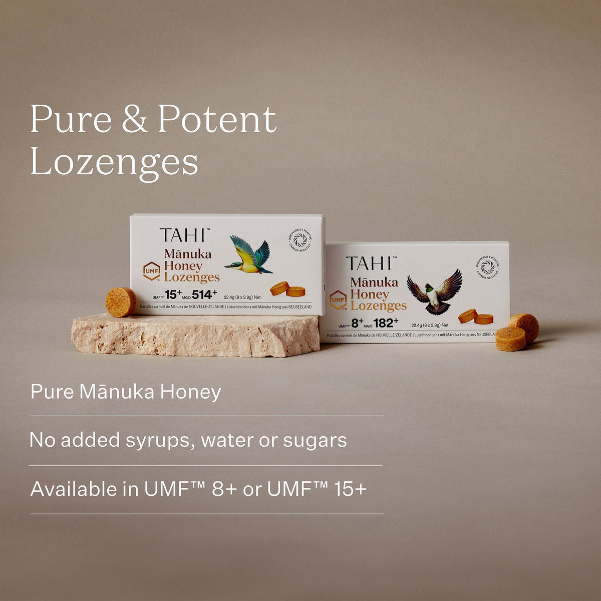 Tahi Manuka Honey Lozenges 8+ 8 Pack