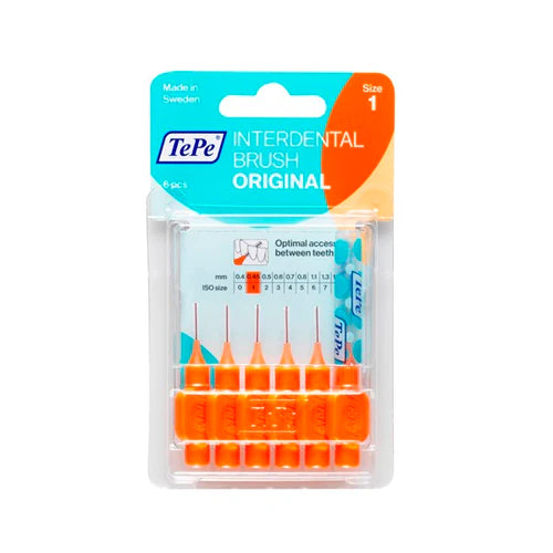 Tepe T/B I/dental 6pk Orng 0.45mm-Matakana Pharmacy