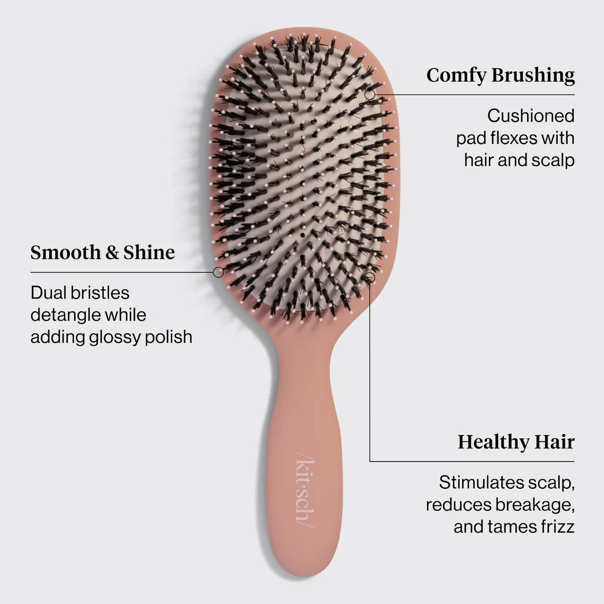 Smooth & Polish Brush in Terracotta-KITSCH-Matakana Pharmacy